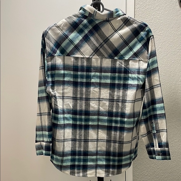 Zara Blue & White Shirt - Picture 3 of 5